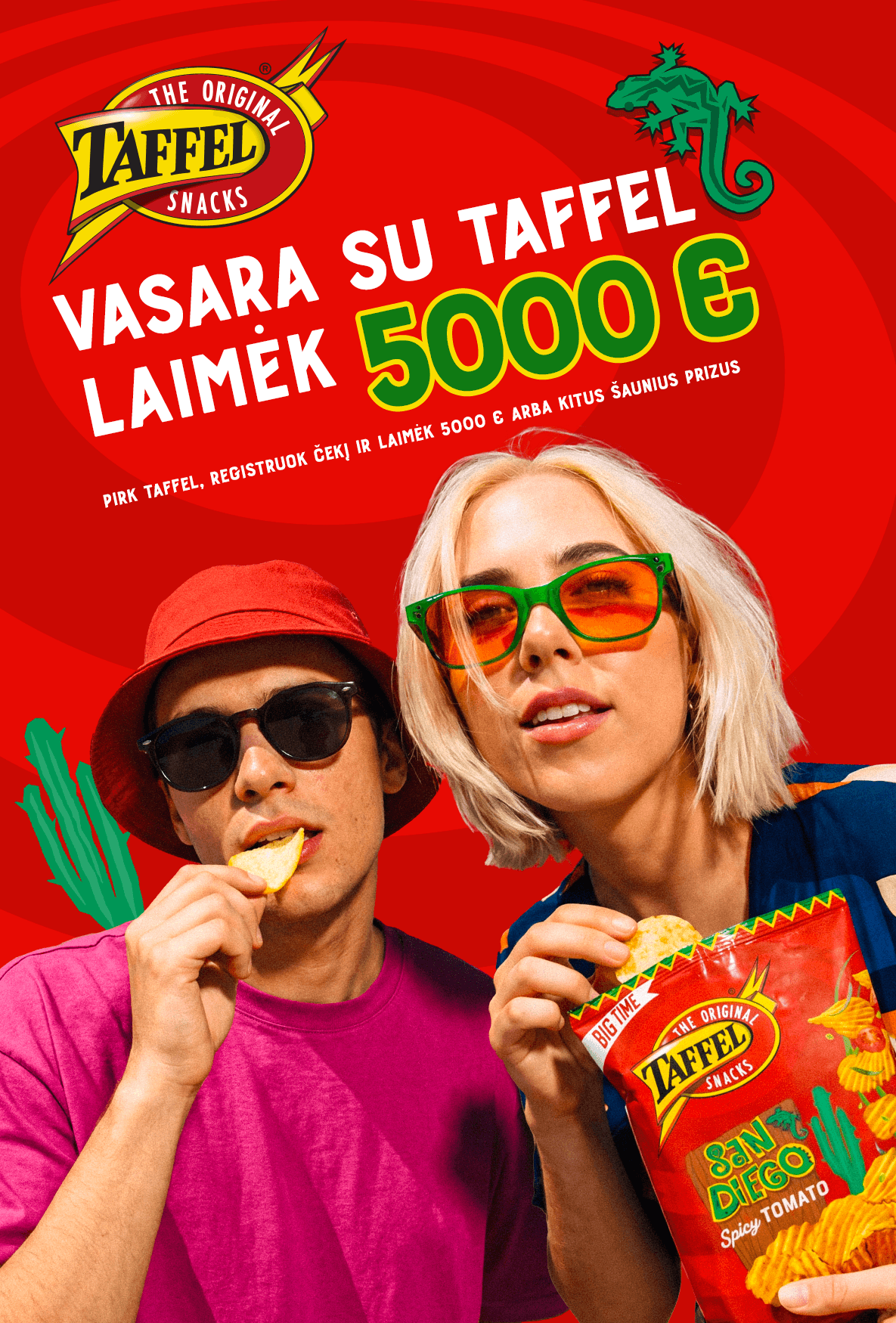 VASARA SU TAFFEL - LAIMĖK 5000 €